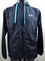 ☆【UNDER ARMOUR アンダーアーマー】裏起毛フルジップジャケット 1368935-001 LG_画像1