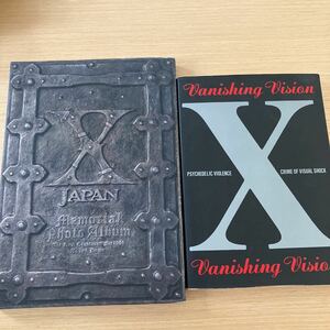 送料無込み！中古　美品　VANISHING VISION バンドスコア　楽譜　X japan memorial photo album hide ヒデ ヴァニシング