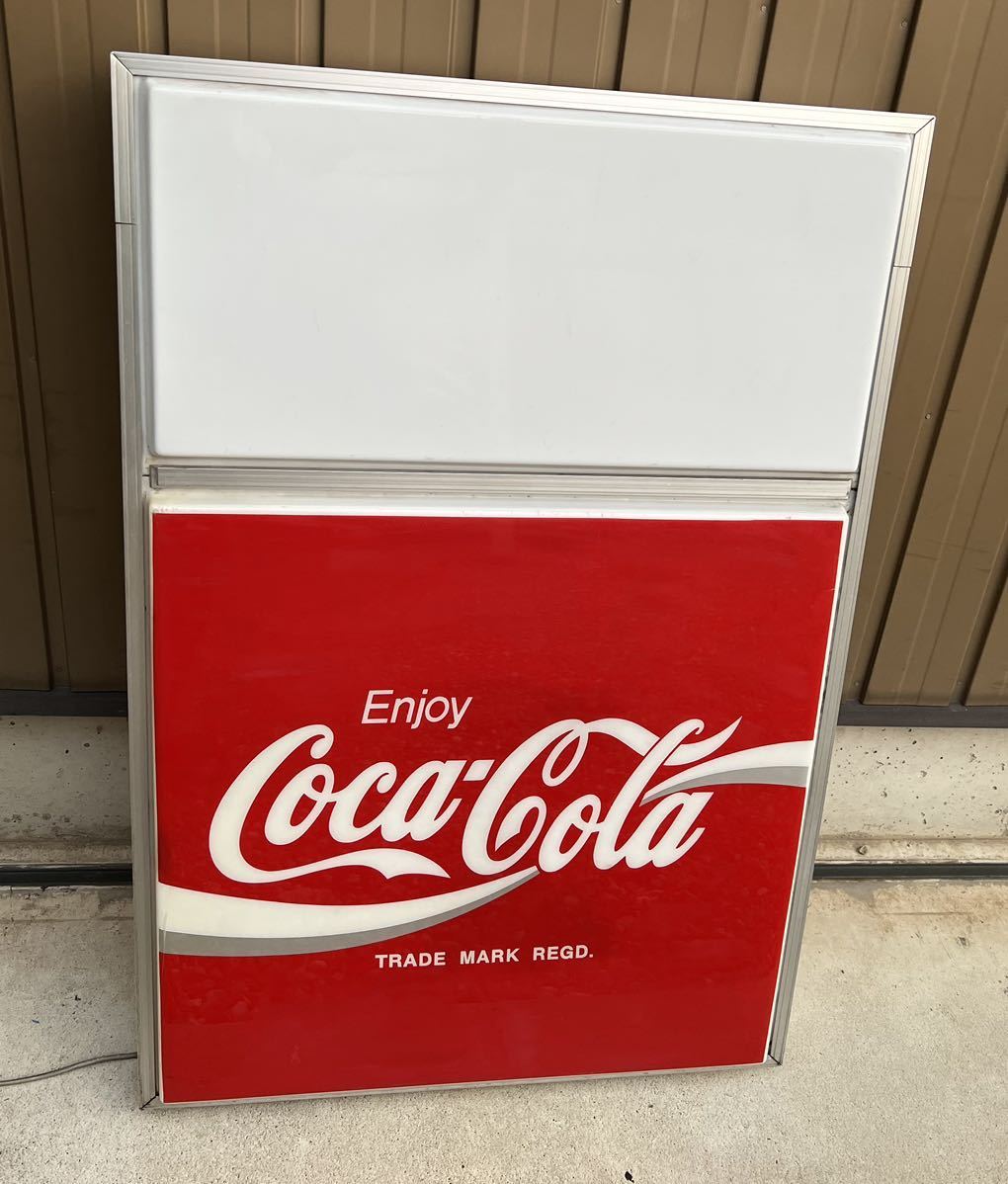 コカ・コーラ/コーラ 琺瑯看板 ホーロー看板