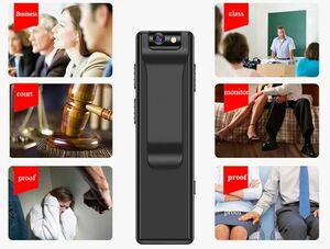  free shipping Mini pocket video recorder wearable body camera motion sensor 1080p security monitoring 