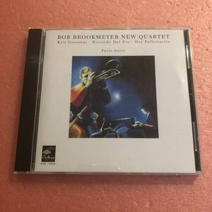 CD Bob Brookmeyer New Quartet Paris Suite ボブ ブルックマイヤー カルテット Riccardo Del Fra Dr Pallemaerts Kris Goessens