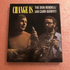 CD The Don Rendell Ian Carr Quintet Change Is ドン レンデル イアン カー クインテット Trevor Tomkins Michael Garrick Stan Robinson