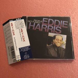 CD 国内盤 帯付 エディ ハリス ピープル ゲット ファニー Eddie Harris People Get Funny Carl Burnett Larry Gales William S. Henderson