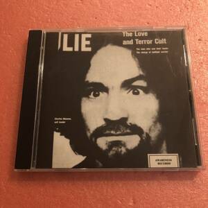 CD Charles Manson LIE : The Love And Terror Cult Charles Manson 