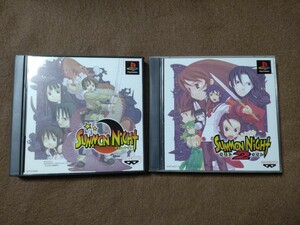 シリーズ2本セット PS サモンナイト 1&2 中古