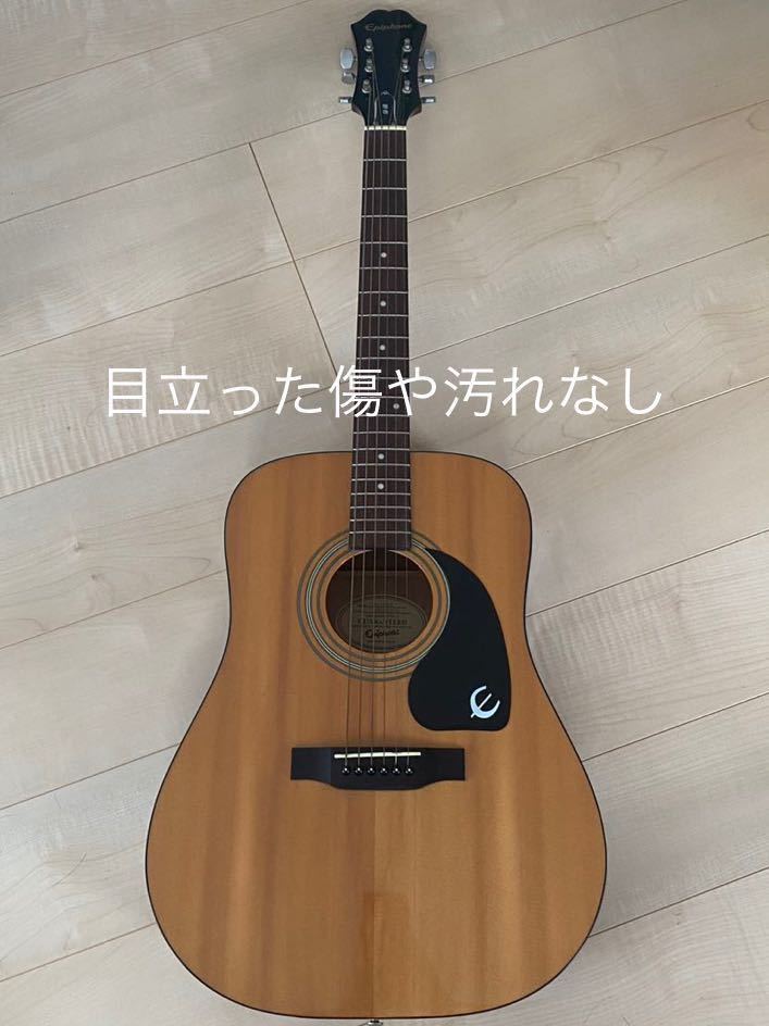 JChere雅虎拍卖代购：Epiphone DR-100 ギター ギグバック付属 アコギ
