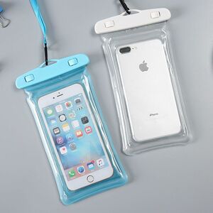 シーズンオフ商品　防水　スマホケース　空気入り　２色セット