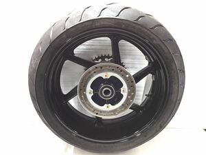 9E23 ホンダ VTR1000 SP2 HRC (SC45) SPORT MAX ダンロップ DUNLOP 190/50/R17 リアホイール リアタイヤ リアホイールタイヤ付き