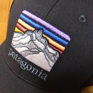 Patagonia パタゴニア LINE LOGO RIDGE LOWPRO TRUCKER HAT ラインロゴ リッジ ロープロ トラッカー ハット OS INK BLACKの画像5