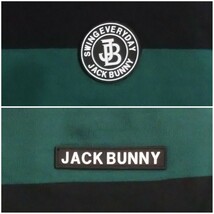 美品 Jack Bunny by PEARLY GATES モックネックシャツ 4 メンズ M ポロシャツ ジャックバニー パーリーゲイツ ゴルフ_画像4