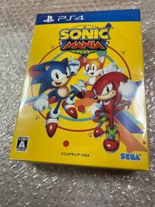 PS4 Sonic Mania Plus / ソニック マニア プラス 限定版 新品未開封 美品 送料無 同梱可