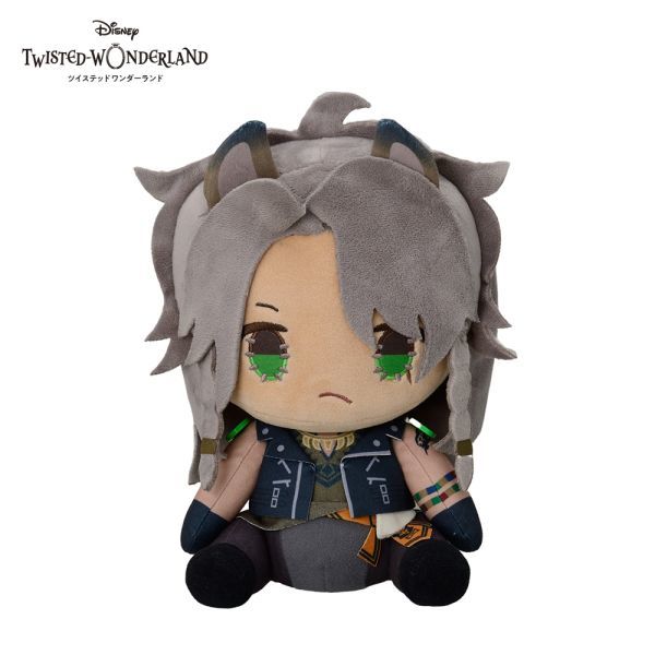 [Leona Kingscholar] Twisted Wonderland Special Handmade Style Sitting Plush Toy Leona Handmade Sitting Height Approx. 27cm No Tag, Comics, Anime Goods, others