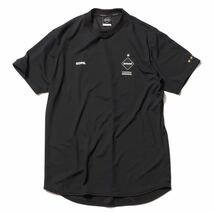 【美品】【送料最安360円】FCRB f.c real bristol エフシーレアルブリストル SOPHNET ソフ CIRCLE LOGO S/S TOP Tシャツ カットソー BLACK_画像2