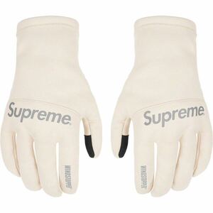 【新品未使用】 21AW 22 新品 SUPREME シュプリーム WINDSTOPPER GLOVES ウィンドストッパー グローブ 手袋 小物 即決早い者勝ち