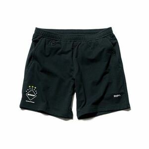 【レターパックプラス対応】 FCRB f.c real bristol エフシーレアルブリストル SOPH ソフ SWEAT SHORTS スウェットショーツ パンツ BLACK