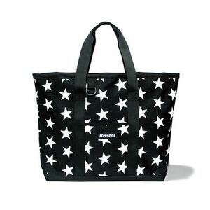 【即決】 FCRB f.c real bristol エフシーレアルブリストル SOPHNET ソフネット ZIP FLAP STAR TOTE BAG トートバッグ 鞄 かばん BLACK 黒