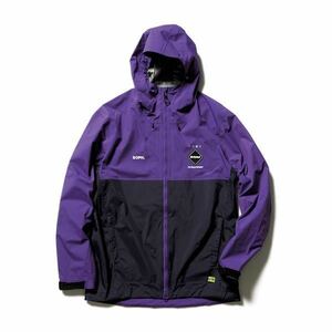 【良品】 FCRB f.c real bristol エフシーレアルブリストル SOPHNET RAIN JACKET レインジャケット マウンテンパーカー ブルゾン PURPLE