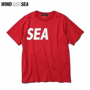 【美品】【送料最安360円】 FCRB × WIND AND SEA f.c real bristol エフシーレアルブリストル ウィンダンシー SOPH TEE Tシャツ 半袖 RED