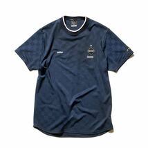 【美品】【セットアップ】 FCRB f.c real bristol エフシーレアルブリス SOPHNET CHECKER TRAINING TOP SHORTS Tシャツ パンツ_画像2