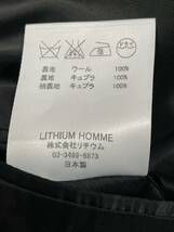 【即決】【美品】 LITHIUM HOMME リチウムオム TAILORED JACKET テーラードジャケット ブレザー スーツ GREEN グリーン 緑 即決早い者勝ち_画像10