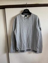 【レターパックプラス対応】 FCRB f.c real bristol エフシーレアルブリストル SOPHNET ソフネット LOGO RIBBED CREWNECK SWEAT スウェット_画像3