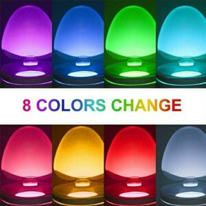  new goods toilet light 8 color toilet seat sensor light color light 105