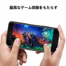 Aquos Android One X4用2.5D 強化液晶フィルム耐衝撃 9H 極薄0.33mmラウンドエッジ加工 汚れ付着、飛散防止 気泡ゼロ 透明_画像7