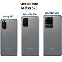 Galaxy S20 Ultra 用 TPU ソフト クリアケース バックカバー 透明 保護ケース 衝撃吸収 落下防止 クリア_画像7