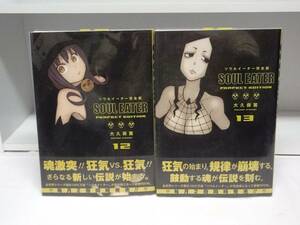 2冊セット 良好品☆初版・帯付き SOUL EATER ソウルイーター 完全版☆12巻・13巻☆大久保篤