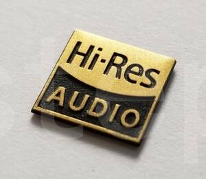 限定! K18金メッキ 金属製 8mm HiG ハイレゾ Hi-Res Audio ラベル シール 送料84円 AK4499EQ ES9038PRO D/AコンバーターUSB DAC 貼付用