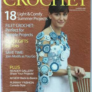 手芸本■ARTBOOK_OUTLET■ 62-006 ★送料無料 インターウィーブ クロッシェ INTERWEAVE CROCHET 2008 Summer 18プロジェクト