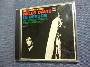 3★音質処理CD★ジャズ/ブラックホークのマイルス・デイビス Vol.2★　MILES DAVIS 改善度、多分世界一