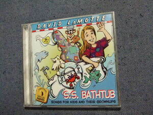 サイン？CD★デイビット・ラモット/David LaMotte /S.S. Bathtub: Songs for Kids and Their Grownups★8枚まで同梱送料160円