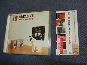 19/ ＣＤ★BEST LIVE Audio use only★　ジューク★8枚まで同梱送料160円