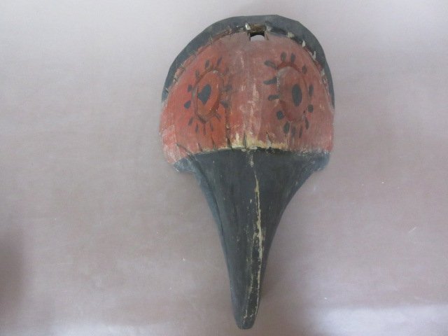 インドネシア・スンバ島のアンティーク仮面（能面のような顔） 商品