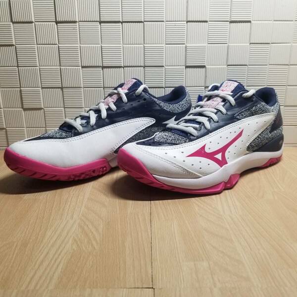 ②送料無料・新品未使用！！ミズノ MIZUNO テニスシューズ / ウェーブ フラッシュ OC / 定価9900円 23.0ｃｍ