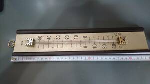 昭和 レトロ タニタ 木製 クラシック 温度計 / THERMOMETER