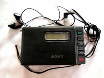 ★最終値下げの超特価品★SONY ソニー 携帯ラジオ FM AM STEREO RADIO (型番:SRF-M100) 送料185円♪_画像1