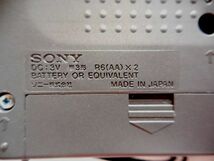 ★最終値下げの超特価品★SONY ソニー 携帯ラジオ FM AM STEREO RADIO (型番:SRF-M100) 送料185円♪_画像9