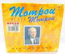 フェデリコ・モンポウ FEDERICO MOMPOU/MOMPOU PLAYS MOMPOU(PIANOWORKS COMPLETE)(HOLLAND/ensayo:EB 2 5CDs BOX SET_画像1