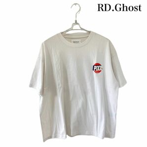 【匿名配送】RD.Ghost アールディゴースト バックプリントオーバーサイズ半袖TシャツM size クルーネック