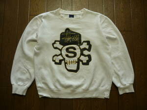 90s　USA製　ヴィンテージ　OLD STUSSY　オールド　ステューシー　スウェット　トレーナー　サイズL