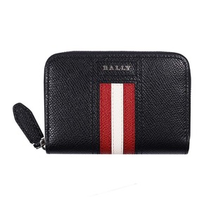 BALLY バリー TIVY LT/10 BLACK 6221823 ファスナー式コインケース 小銭入れ ブラック メンズ 男性用