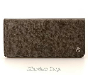 ダンヒル 長財布 メンズ 小銭入れ有り ダークブラウン BOURDON L2M110Z 茶色 dunhill