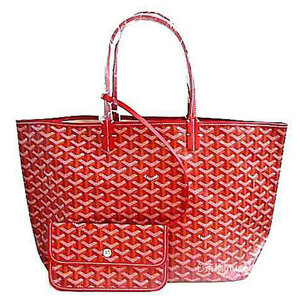 ≪ 新品 ≫ GOYARD ゴヤールサンルイ PM 赤 レッド トート バッグ ST LOUIS　PM Red tote bag brand new