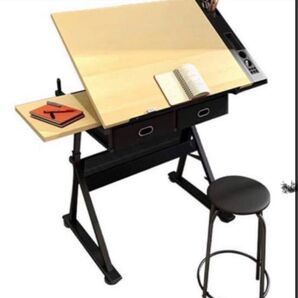 図面テーブル,高さ調節可能製図 チルト可能なテーブルトップ アートライティング