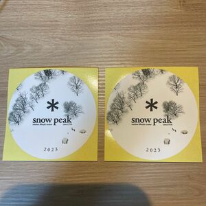 スノーピーク snow peak ステッカー　2023