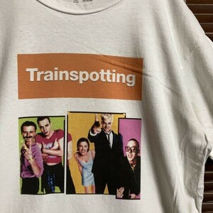 YFK ★1円スタート☆ 古着 ムービー Tシャツ トレインスポッティング TRAIN SPOTTING 映画 / 80s 90s ビンテージ