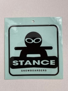 STANCE（スタンス）　SNOWBOARDERS　ステッカー　　　SNOWBOARDS