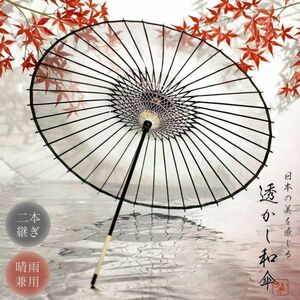 Зонт японский зонтик прозрачный водяной знак размыт